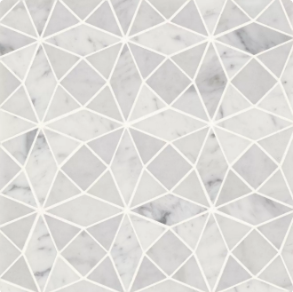 White Carrara Mosaic 5 - marble tile